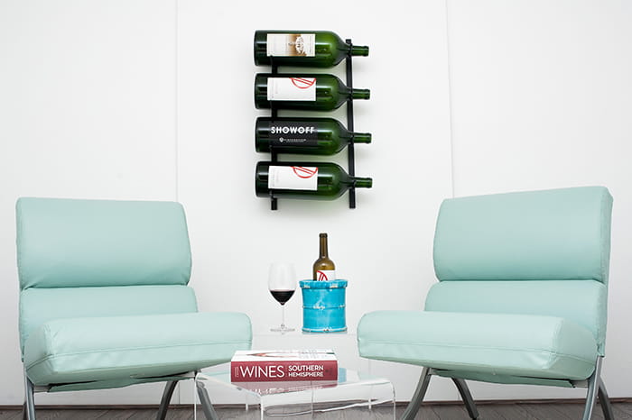 Weinregal Big Bottle Schwarz