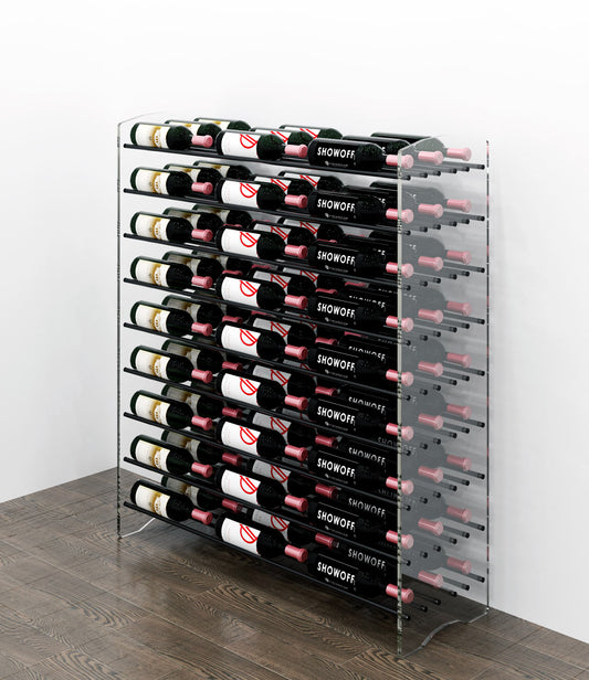 Evolution Wine Tower 4 Black 81 Flaschen