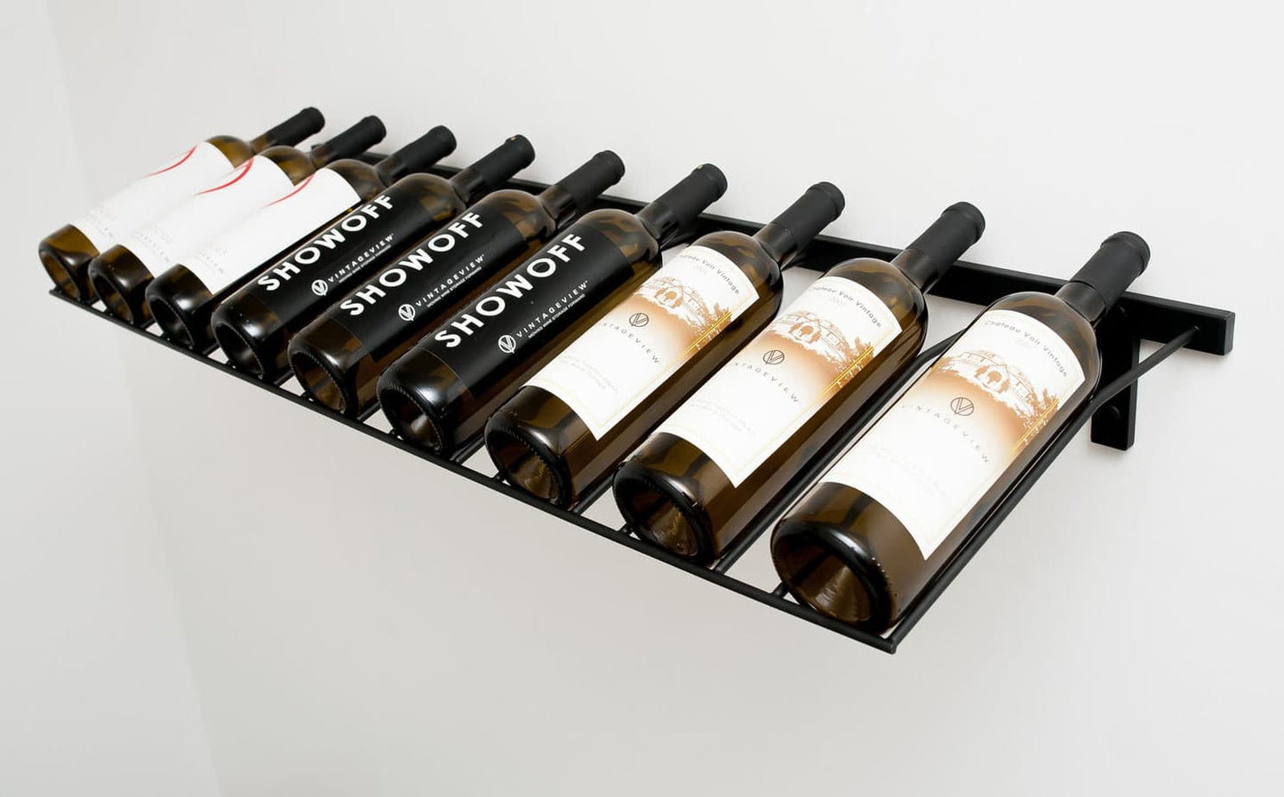 Weinregal „Horizon“ Platinum für 9 Flaschen